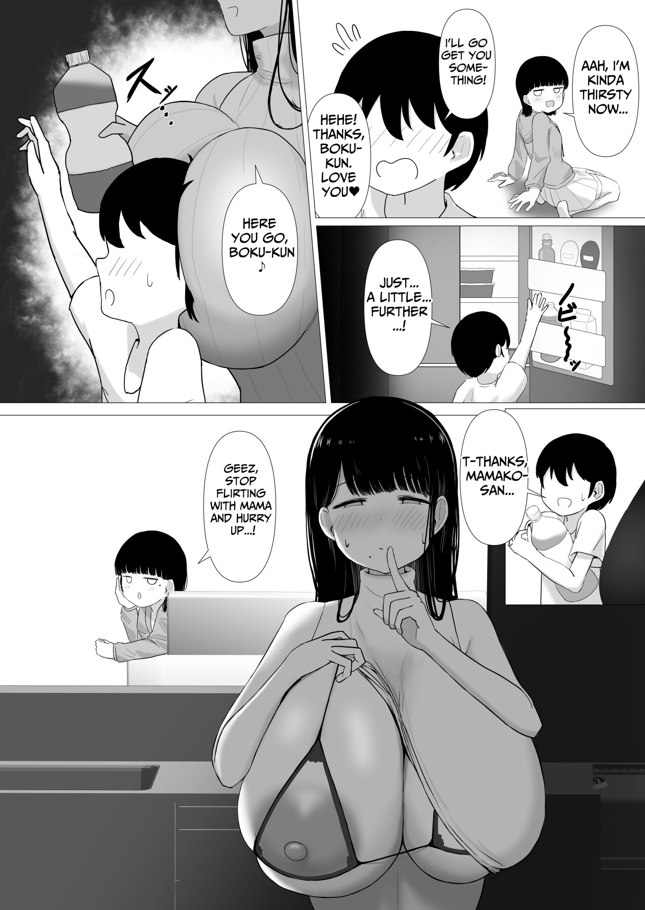 Hentai Manga Comic-A Gentle Mommy Who Secretly Makes Babies With Her Daughter's Childhood Friend-Read-24